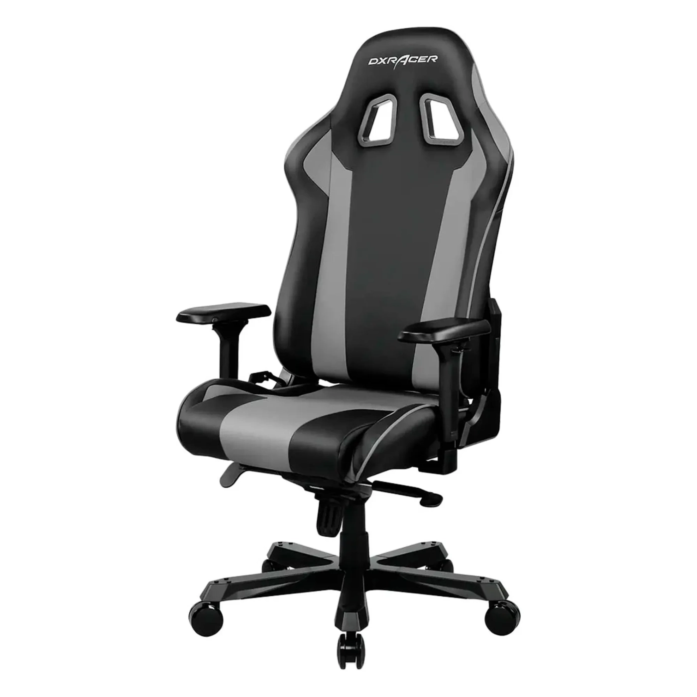 Купить Кресло для геймеров DXRacer King Black-Grey (GC-K99-NG-A3-01-NVF) - фото 3