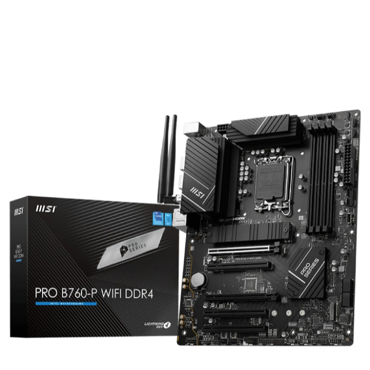 Купить Материнская плата MSI PRO B760-P WIFI DDR4 - фото 1