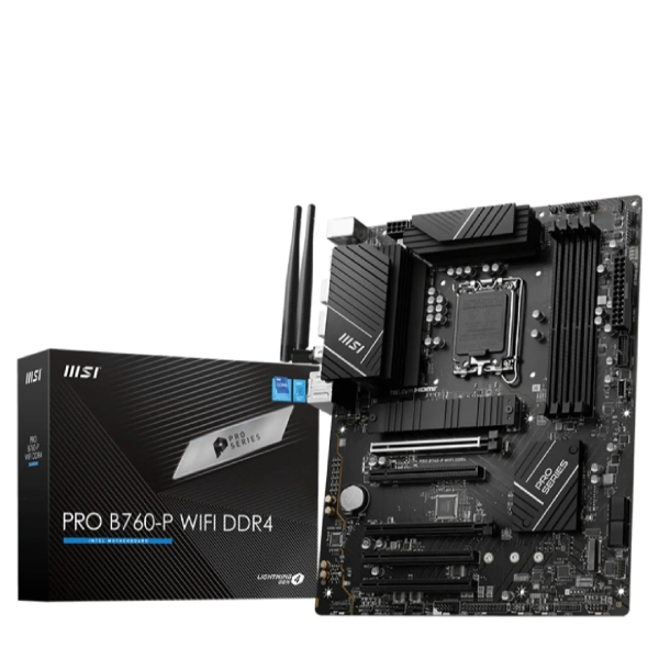 Купить Материнская плата MSI PRO B760-P WIFI DDR4 - фото 1