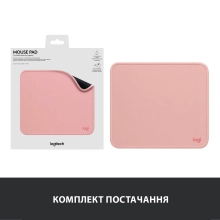 Купити Килимок для миші Logitech Mouse Pad Studio Series DARKER ROSE (956-000050) - фото 8