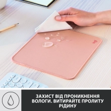 Купить Коврик для мыши Logitech Mouse Pad Studio Series DARKER ROSE (956-000050) - фото 3