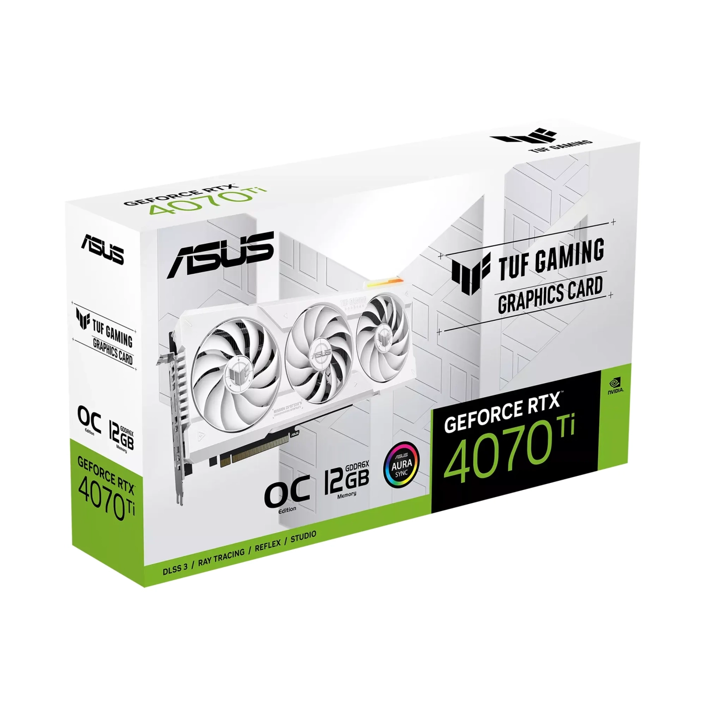 Купить Видеокарта ASUS Nvidia GeForce TUF-RTX4070TI-O12G-WHITE-GAMING - фото 10