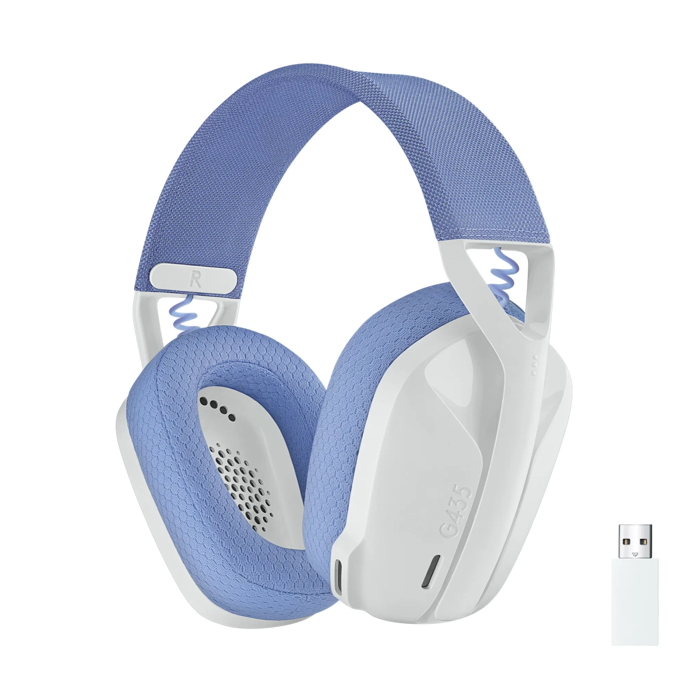 Купити Навушники Logitech G435 LIGHTSPEED Wireless White (981-001074) - фото 1