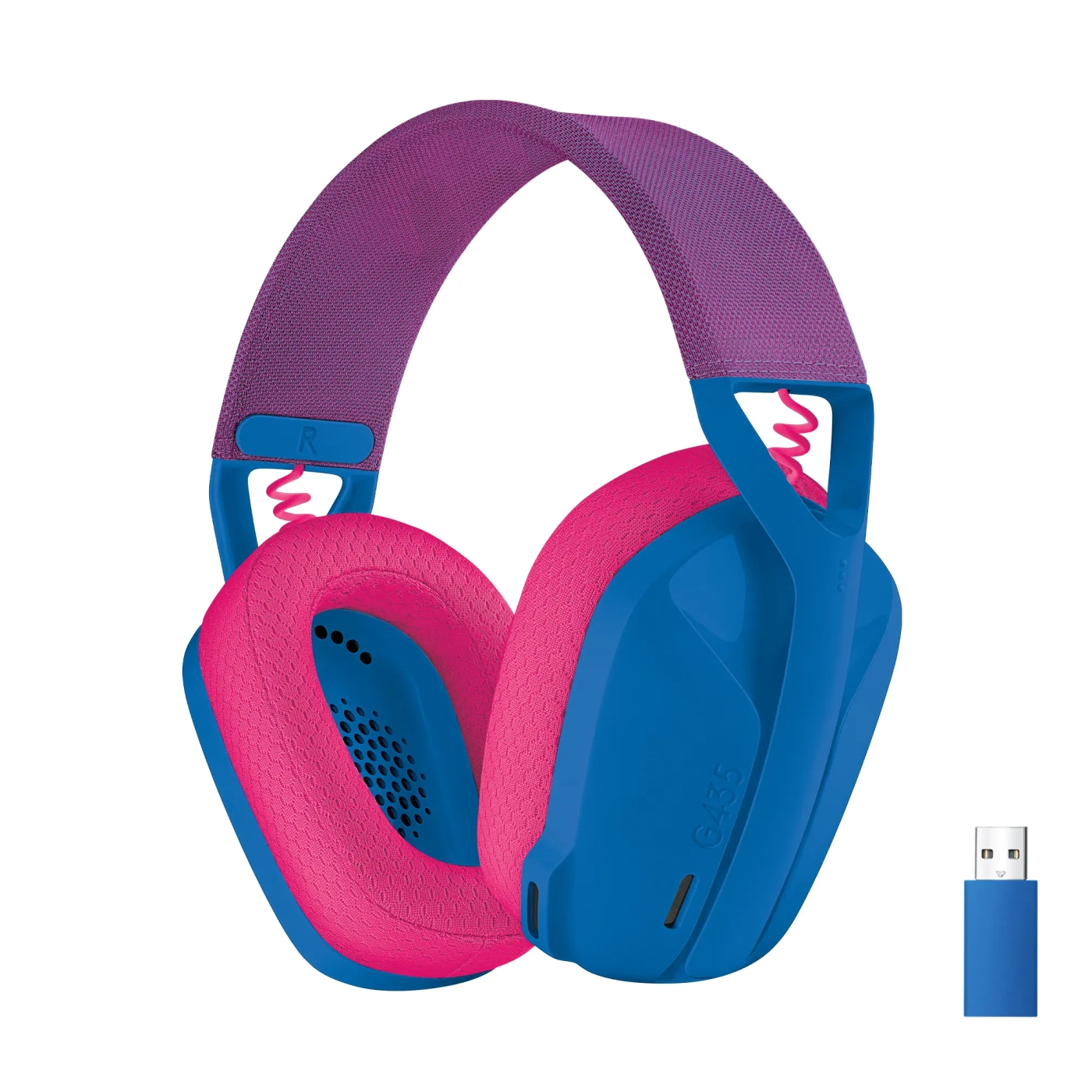 Купити Навушники Logitech G435 LIGHTSPEED Wireless Blue (981-001062) - фото 1