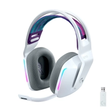 Купити Навушники Logitech G733 LIGHTSPEED Wireless RGB White (981-000883) - фото 1