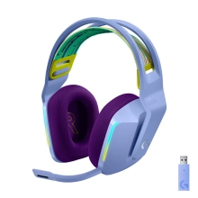 Купити Навушники Logitech G733 LIGHTSPEED Wireless RGB Lilac (981-000890) - фото 1