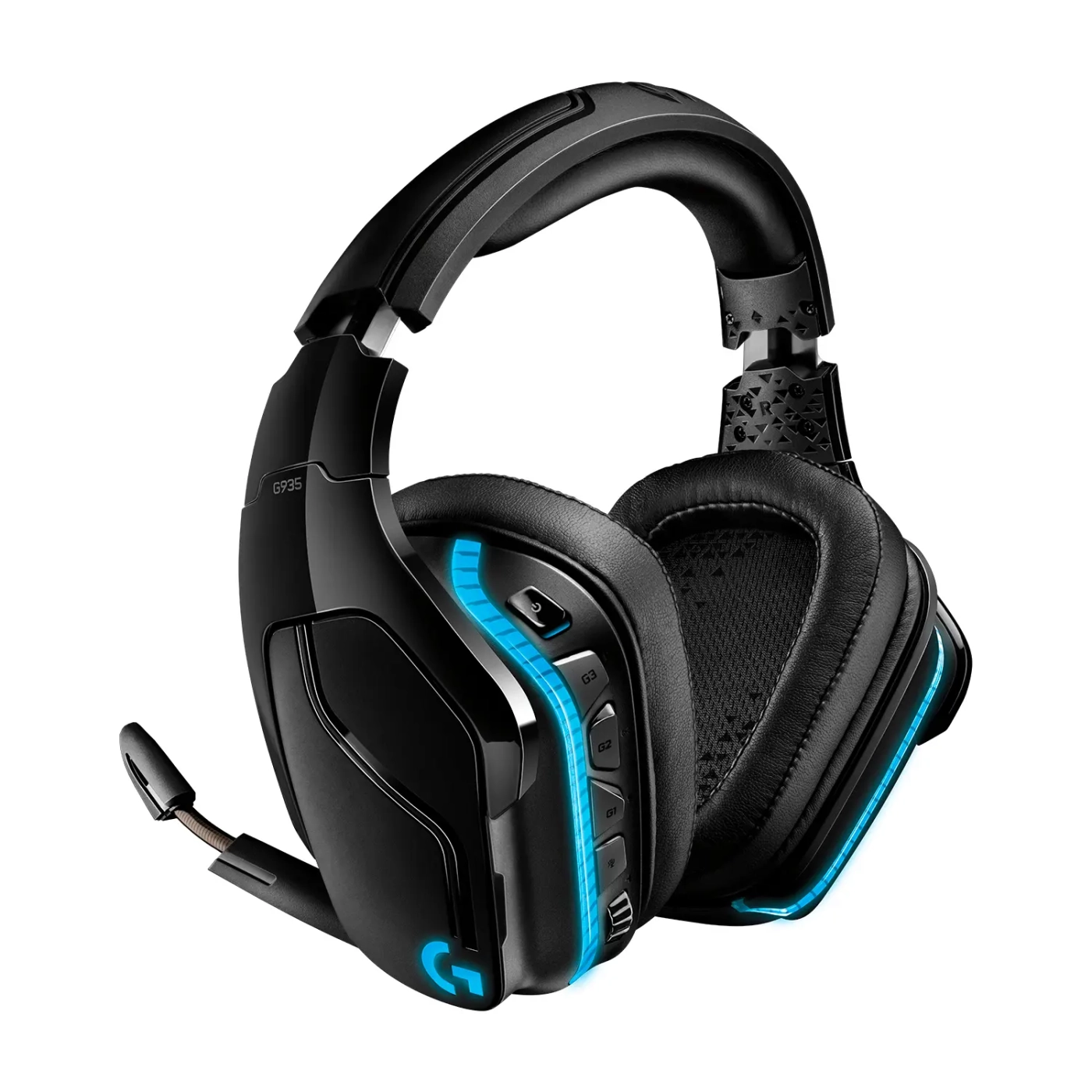 Купить Наушники Logitech G935 7.1 LIGHTSYNC Wireless (981-000744) - фото 1
