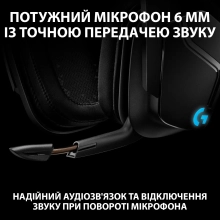 Купить Наушники Logitech G935 7.1 LIGHTSYNC Wireless (981-000744) - фото 9