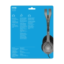 Купити Навушники Logitech Corded Stereo Headset H110 (981-000271) - фото 5