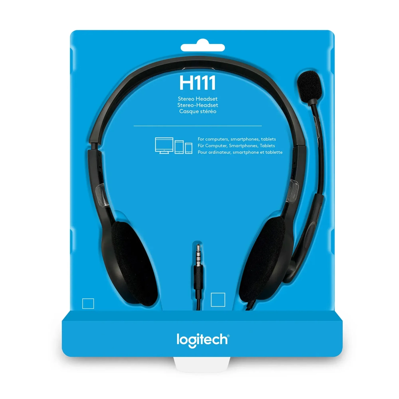 Купить Наушники Logitech Stereo Headset H111 (981-000593) - фото 2