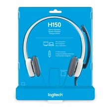 Купити Навушники Logitech Stereo Headset H150 Cloud White (981-000350) - фото 5