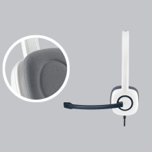 Купити Навушники Logitech Stereo Headset H150 Cloud White (981-000350) - фото 2