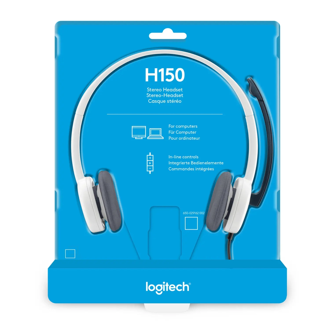 Купити Навушники Logitech Stereo Headset H150 Cloud White (981-000350) - фото 7