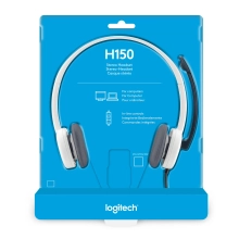 Купити Навушники Logitech Stereo Headset H150 Cloud White (981-000350) - фото 7