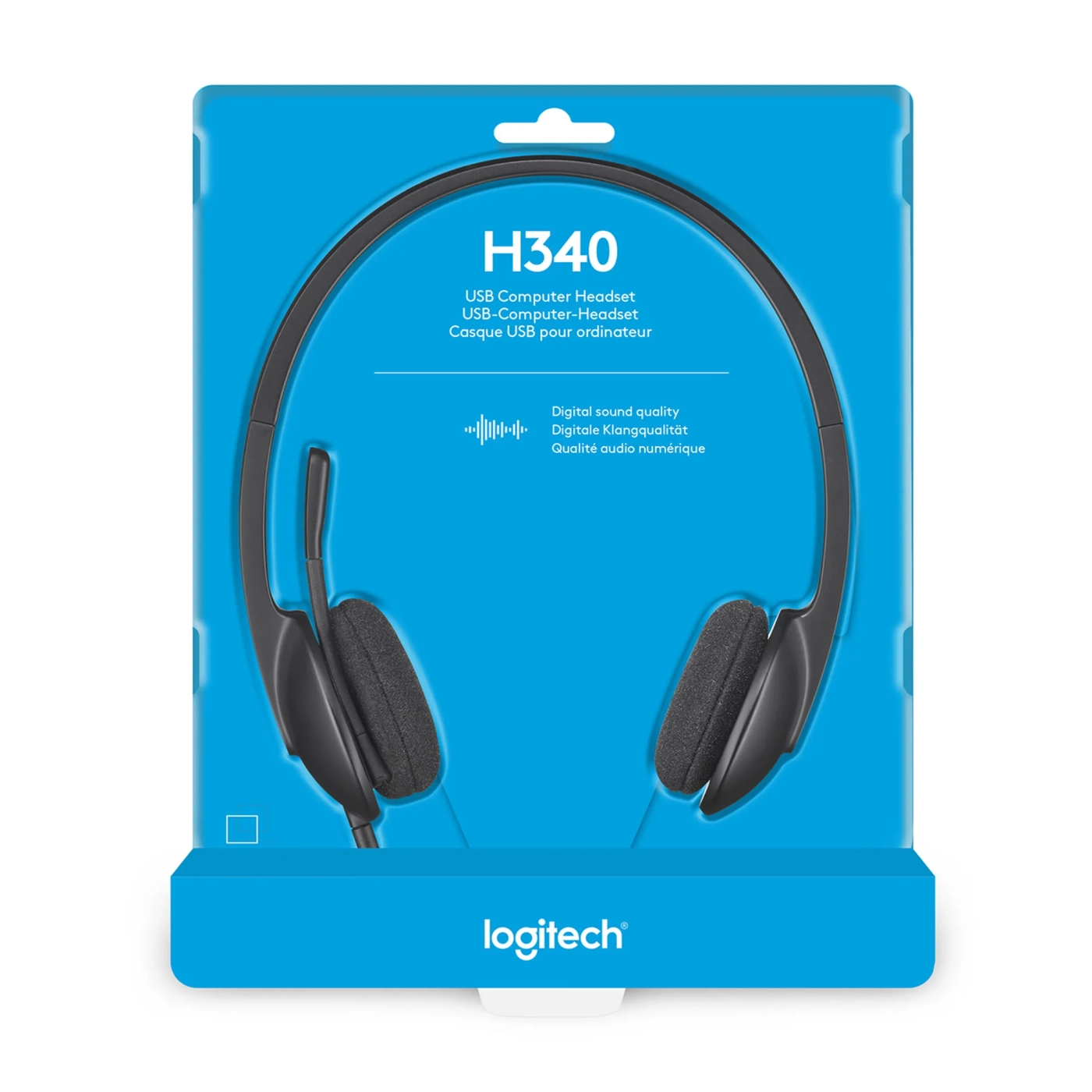Купити Навушники Logitech Corded USB Headset H340 Black (981-000475) - фото 2