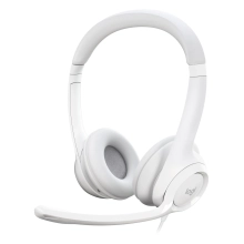 Купити Навушники Logitech Corded USB Headset H390 Off White (981-001286) - фото 1