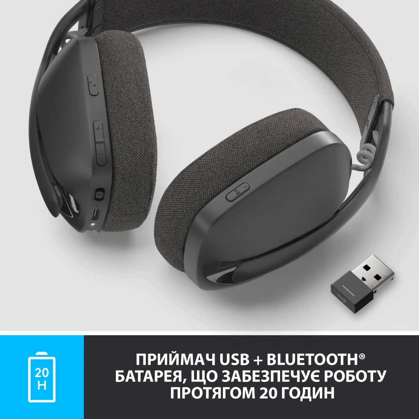 Купить Наушники Logitech Zone Vibe 125 Graphite (981-001126) - фото 4