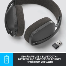 Купить Наушники Logitech Zone Vibe 125 Graphite (981-001126) - фото 4
