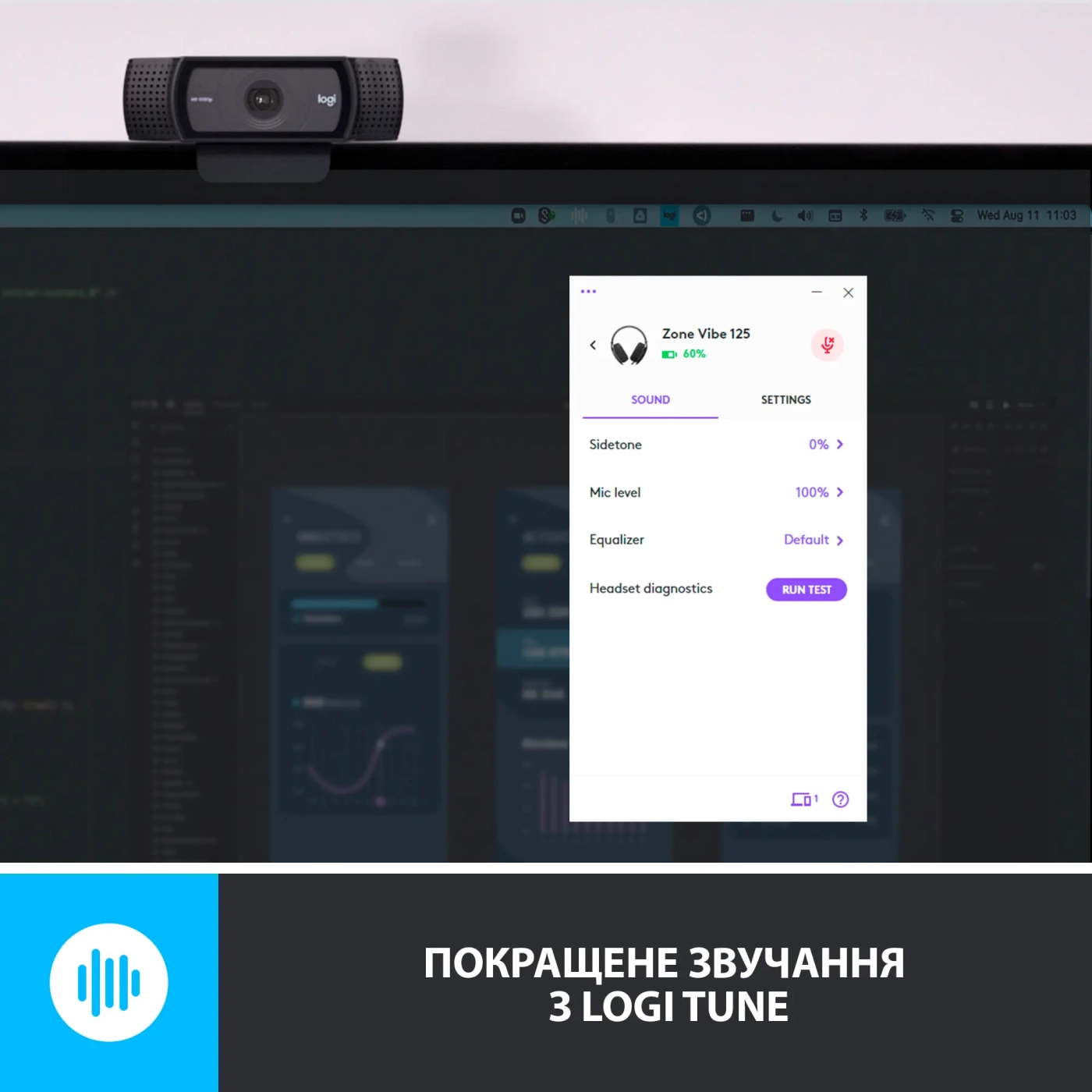 Купить Наушники Logitech Zone Vibe 125 Graphite (981-001126) - фото 8