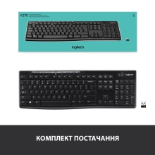 Купити Клавіатура Logitech Wireless Keyboard K270 US (920-003738) - фото 8