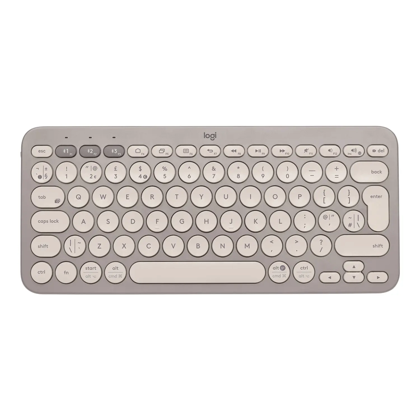 Купить Клавиатура Logitech K380 MULTI-DEVICE Sand US (920-011165) - фото 1