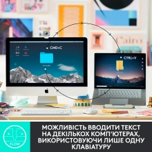 Купить Клавиатура Logitech MX Keys Mini For Business Pale Gray US 2.4GHZ/BT (920-010609) - фото 7