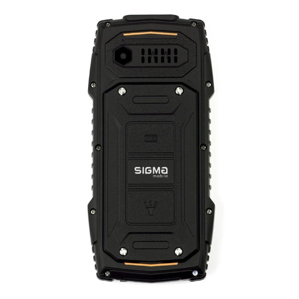 Купить Мобильный телефон Sigma X-treme AZ68 Black Orange (4827798374917) - фото 2