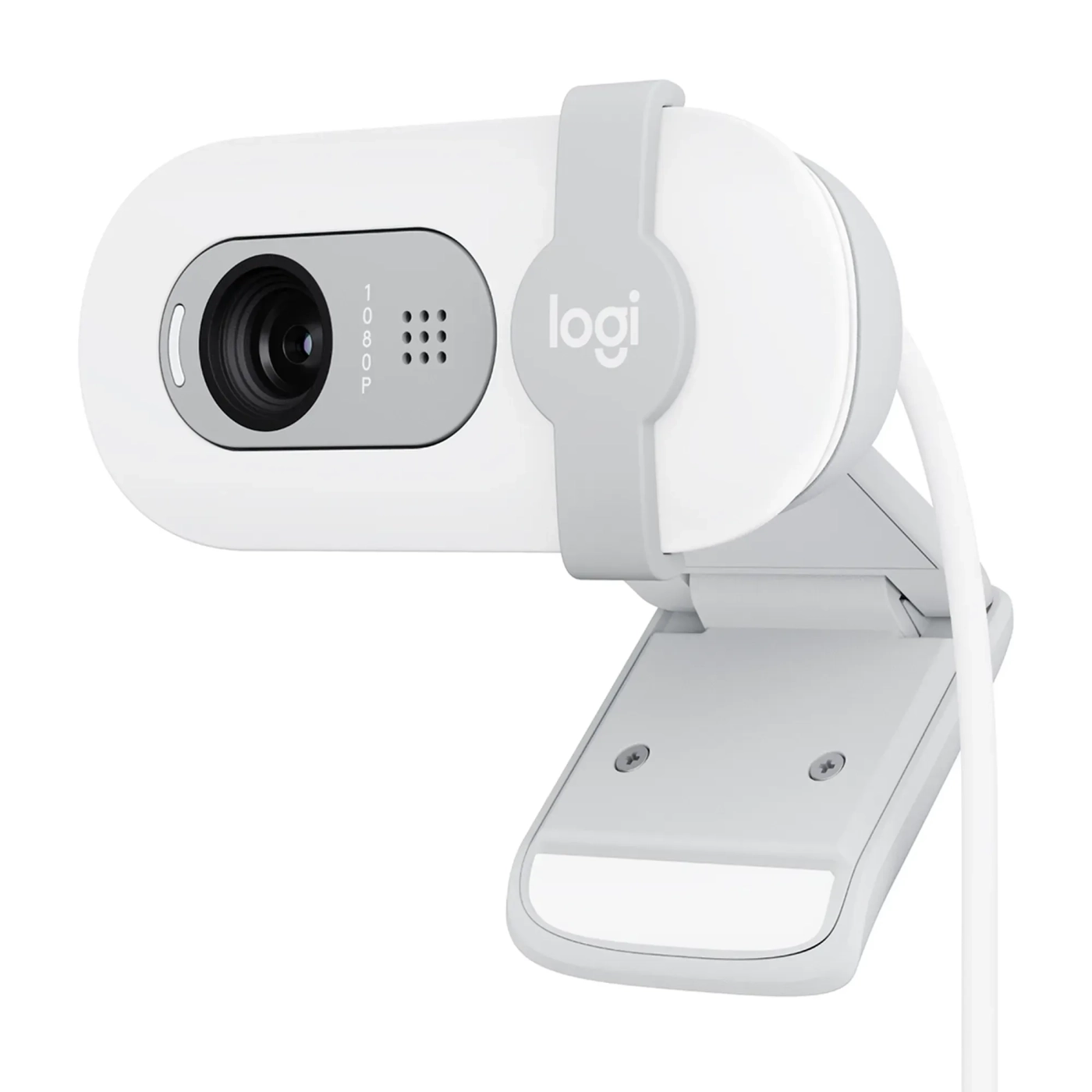 Купить Веб-камера Logitech Brio 100 FHD Off White (960-001617) - фото 1