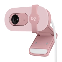 Купить Веб-камера Logitech Brio 100 FHD Rose (960-001623) - фото 1