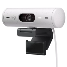 Купити Веб-камера Logitech Brio 500 Off White (960-001428) - фото 1