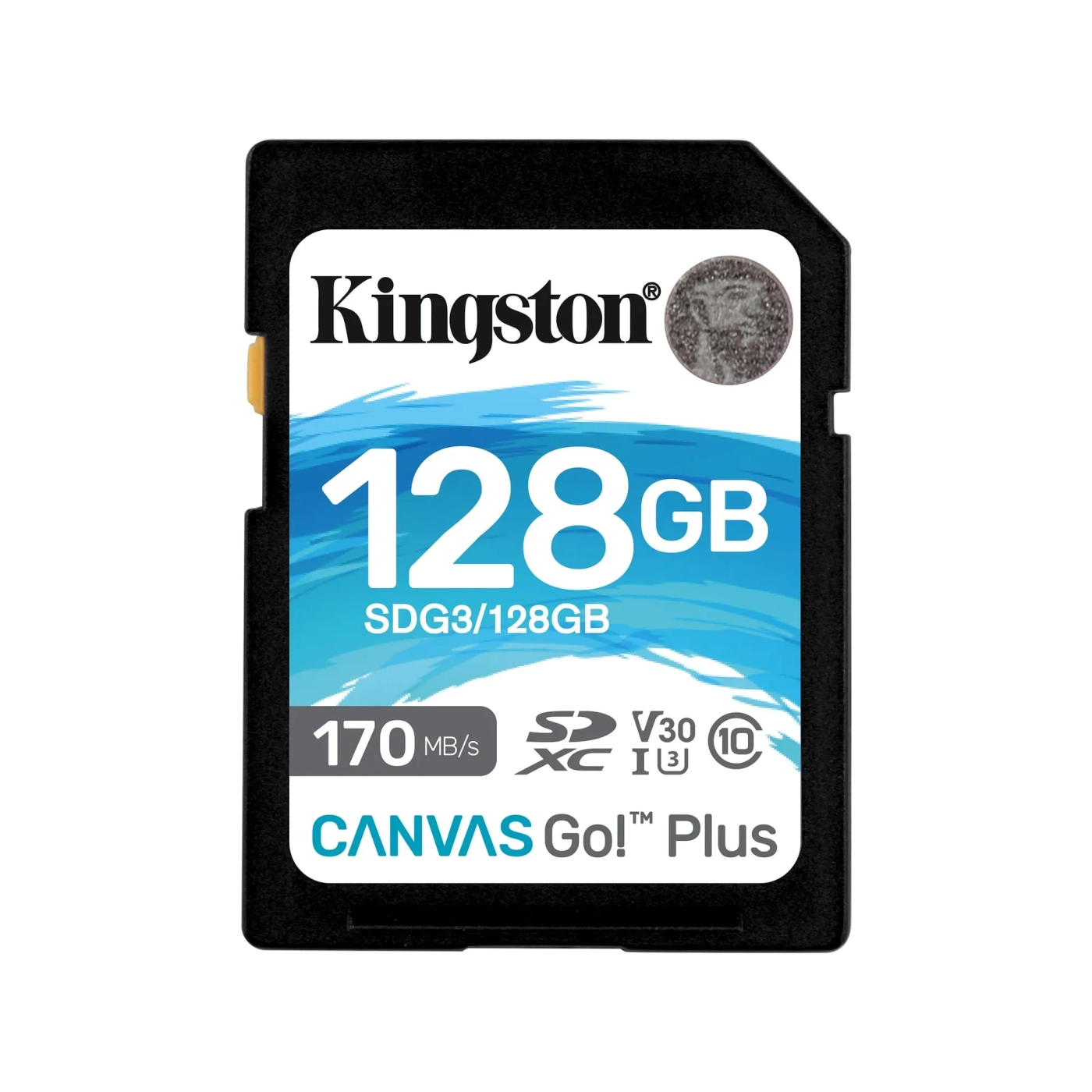 Купити Карта пам'яті Kingston SD 128GB C10 UHS-I U3 R170/W90MB/s (SDG3/128GB) - фото 1