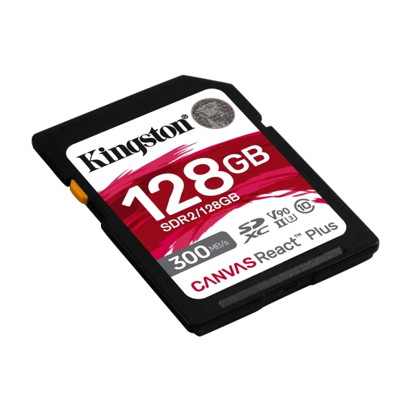 Купити Карта пам'яті Kingston SD 128GB C10 UHS-II U3 R300/W260MB/s (SDR2/128GB) - фото 2