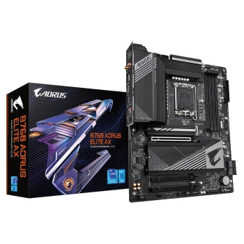 Купити Материнська плата GIGABYTE B760 AORUS ELITE AX - фото 6