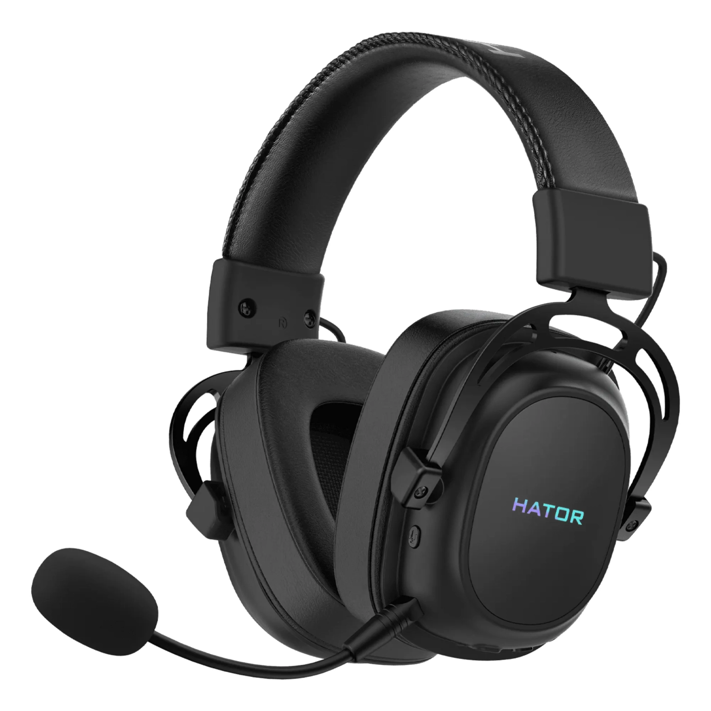 Купить Наушники HATOR Hypergang Wireless Tri-mode Black (HTA-850) - фото 1