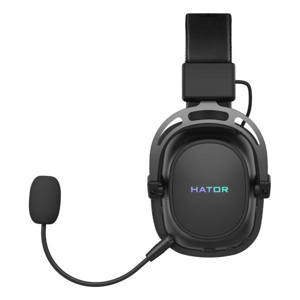 Купить Наушники HATOR Hypergang Wireless Tri-mode Black (HTA-850) - фото 2