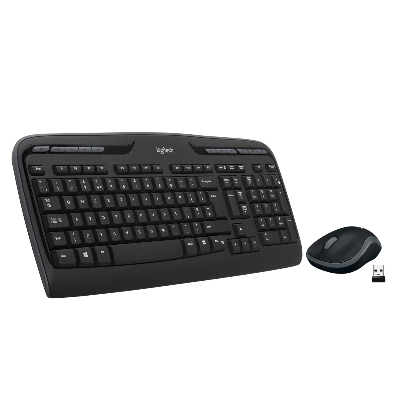 Купити Комплект клавіатура та миша Logitech Wireless Combo MK330 US (920-003989) - фото 1