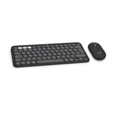 Купить Комплект клавиатура и мышь Logitech Pebble 2 Combo for Mac Graphite US BT (920-012244) - фото 1