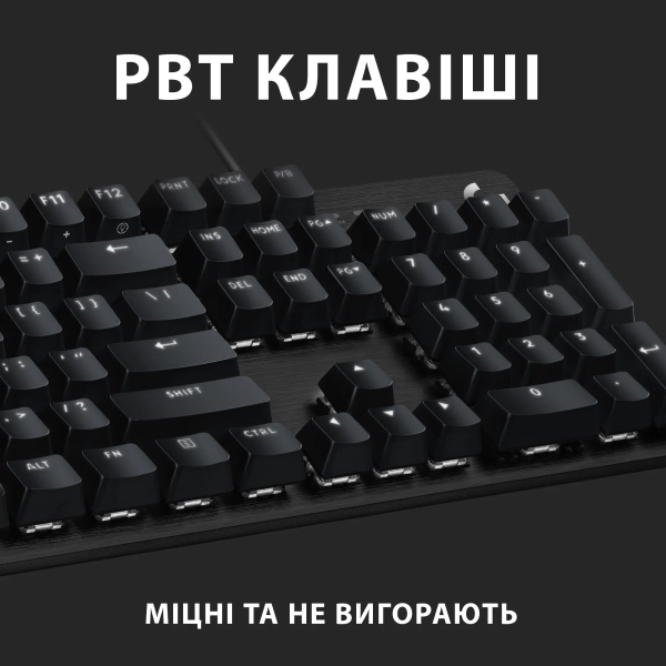 Купити Клавіатура Logitech G413 SE Corded Mechanical Gaming Keyboard Black (920-010437) - фото 3
