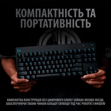 Купить Клавиатура Logitech G PRO Mechanical Gaming Keyboard Black USB RUS (920-009393) - фото 4