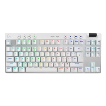 Купить Клавиатура Logitech G PRO X TKL Lightspeed Gaming Keyboard White 2.4GHZ/BT Tactile (920-012148) - фото 1
