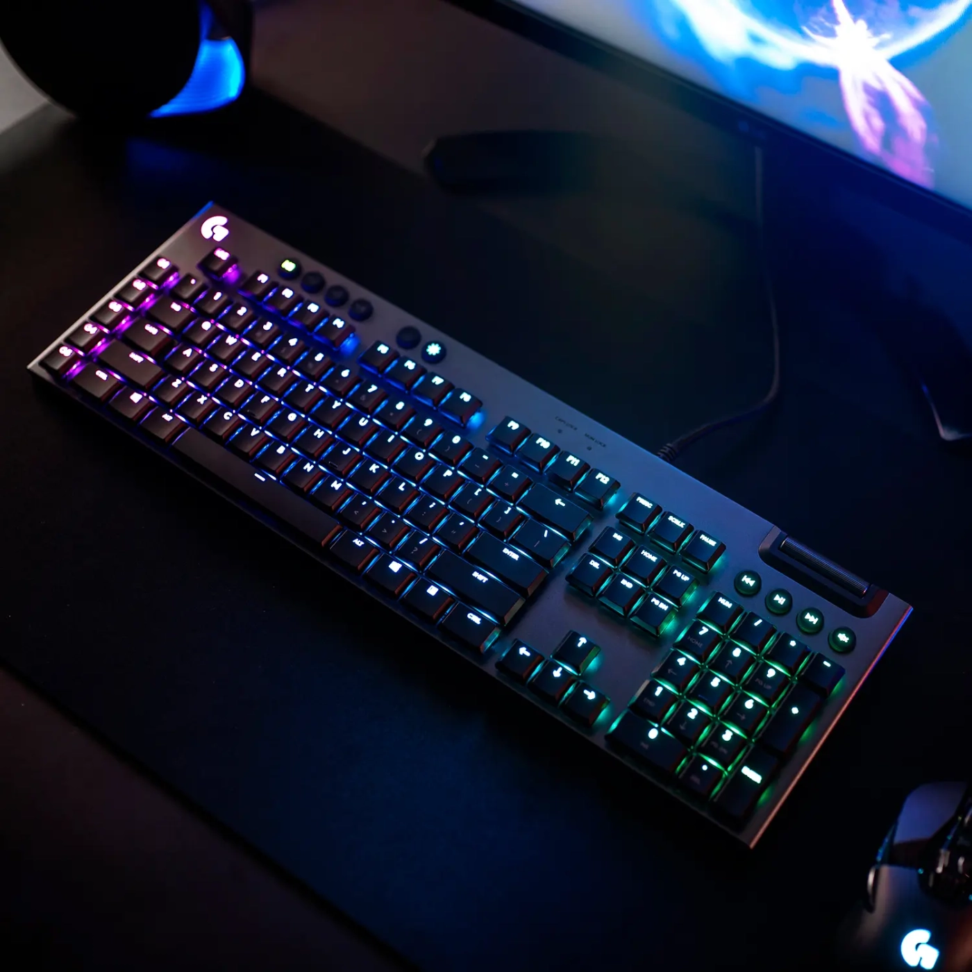 Купити Клавіатура Logitech G815 RGB Mechanical Gaming Keyboard GL Tactile Carbon USB (920-008992) - фото 7