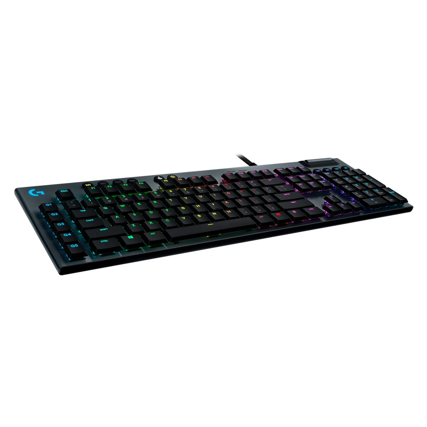 Купить Клавиатура Logitech G815 RGB Mechanical Gaming Keyboard GL Linear Carbon USB (920-009008) - фото 1