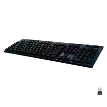 Купити Клавіатура Logitech G915 Lightspeed Wireless Mechanical Gaming Keyboard Carbon Linear (920-008962) - фото 1