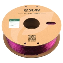 Купить eTPU-95A Filament (пластик) для 3D принтера eSUN 1кг, 1.75мм, прозрачный фиолетовый (ETPU-95A175GZ1) - фото 2