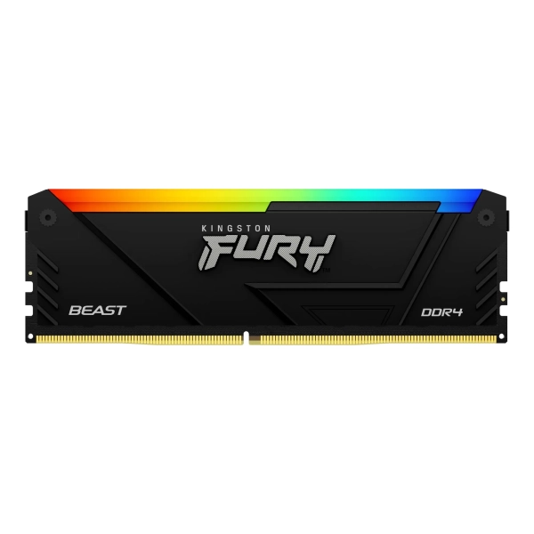 Купити Модуль пам'яті Kingston Fury Beast RGB DDR4-3200 32GB CL16-20-20 1.35V XMP - фото 2