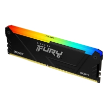 Купити Модуль пам'яті Kingston Fury Beast RGB Black DDR4-3200 128GB (4x32GB) CL16-20-20 1.35V XMP - фото 3