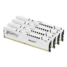 Купити Модуль пам'яті Kingston FURY Beast White DDR5-5200 128GB (4x32GB) CL40-40-40 1.25V XMP - фото 1