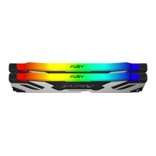 Купити Модуль пам'яті Kingston FURY Renegade Silver RGB DDR5- 6400 64GB (2x32GB) CL32-39-39 1.4V XMP - фото 3