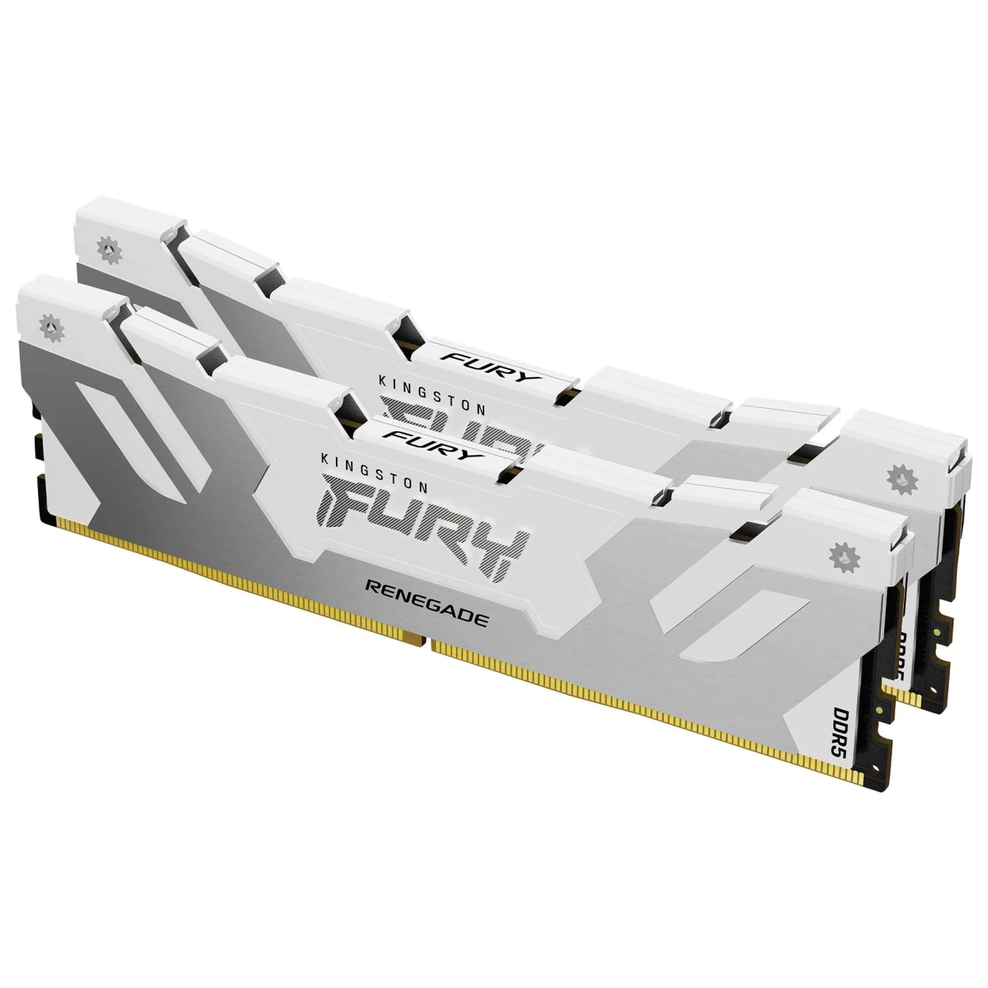 Купить Модуль памяти Kingston FURY Renegade Silver/White DDR5-6400 64GB (2x32GB) CL32-39-39 1.4V XMP - фото 1