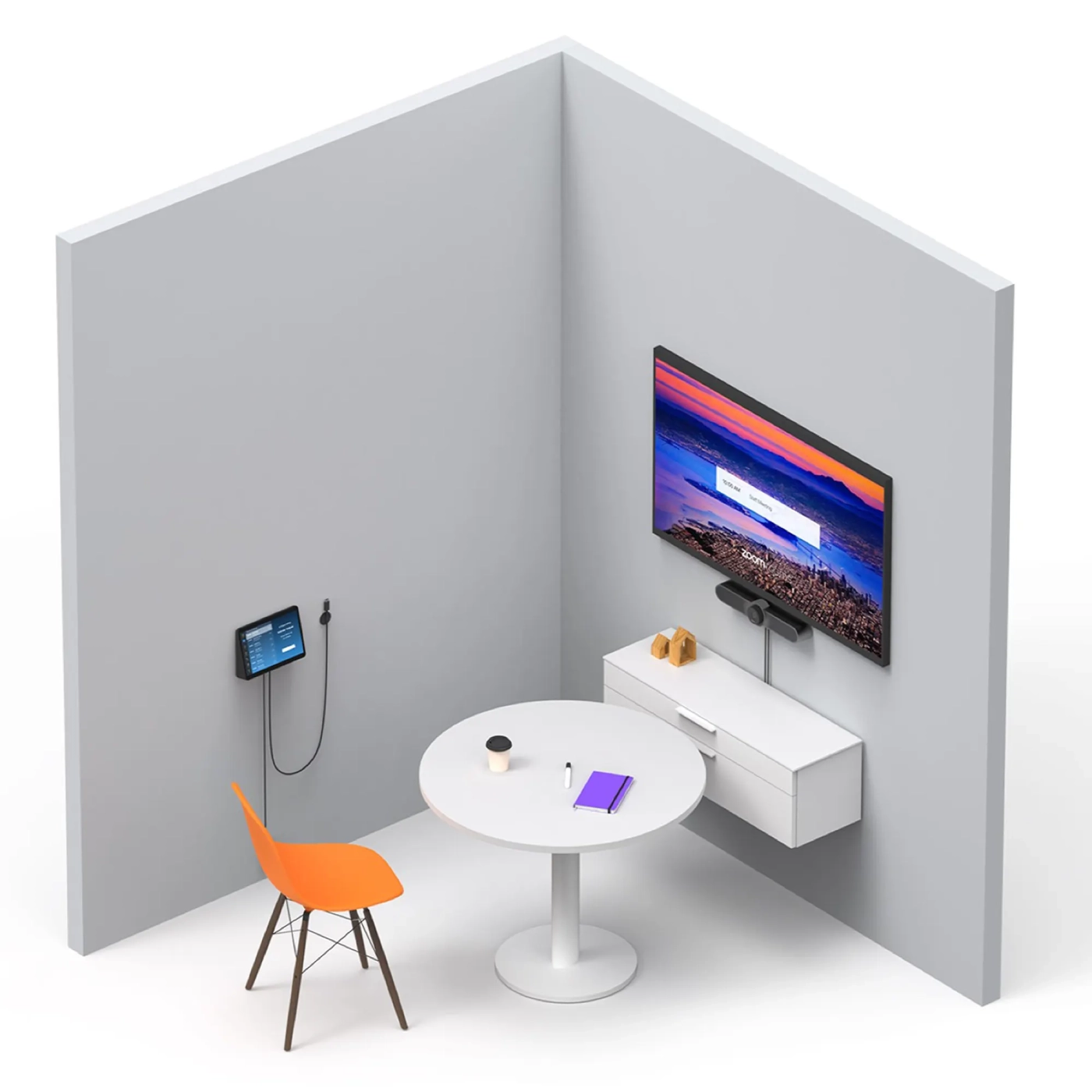 Купити Комплект для відеоконференцій Logitech TAPZOOMSMALL/1 TAP NUC8I7BEH ZOOM MEETUP EU Plug - фото 4